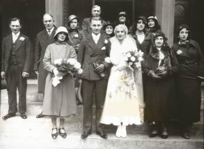 Henry Lois marriage, 1933