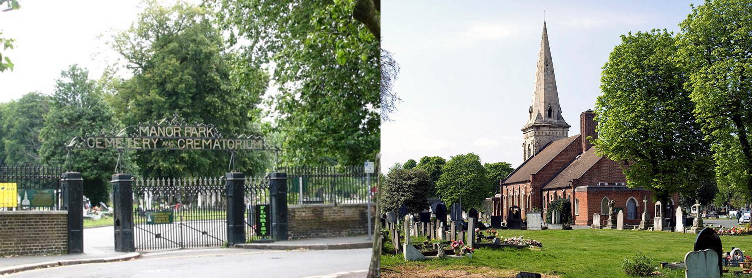 Manor Park Cemetery, East London